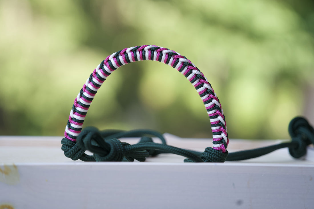 Knotenhalfter dark Green